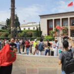 Families Left Without Aid: Al Haouz Earthquake Victims Protest Outside Parliament